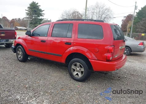 2006 Dodge Durango Slt из США, поврежденный, VIN 1D4HB48N66F190853